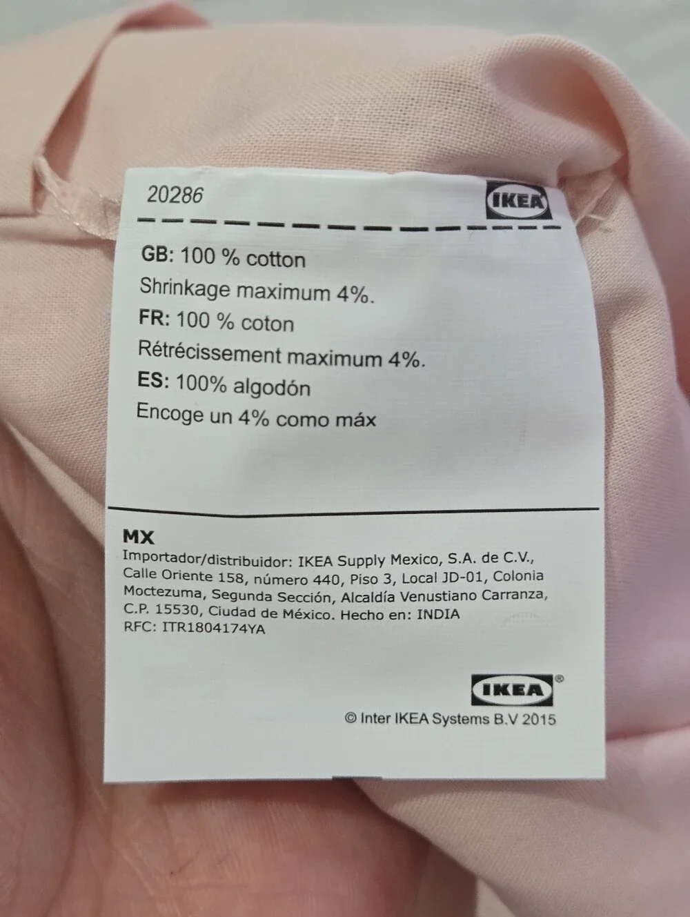 Soft Pale Pink Pillowcase Set - Pack of 2